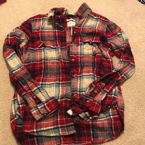 American eagle plaid shirt